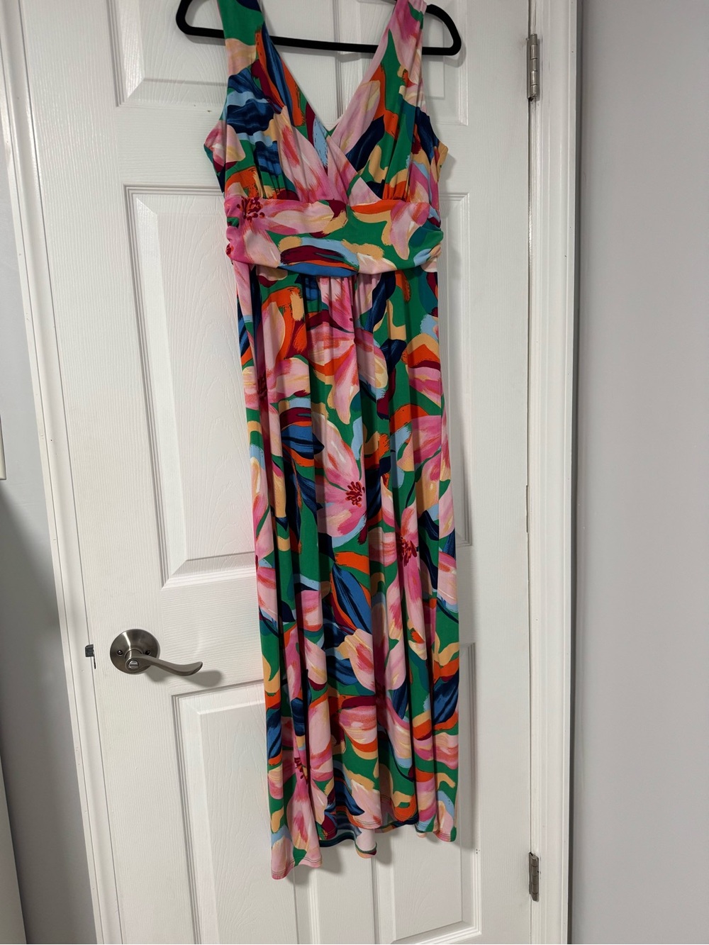 Pappagallo Multicolor Floral Maxi Dress